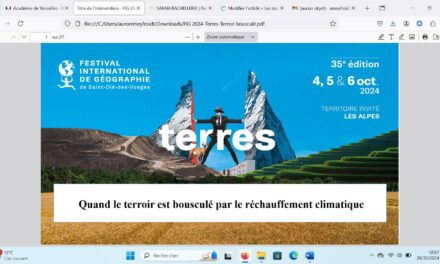 Quand le terroir est bousculé par le réchauffement climatique